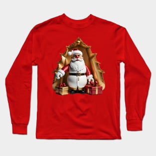 Santa with gifts Long Sleeve T-Shirt